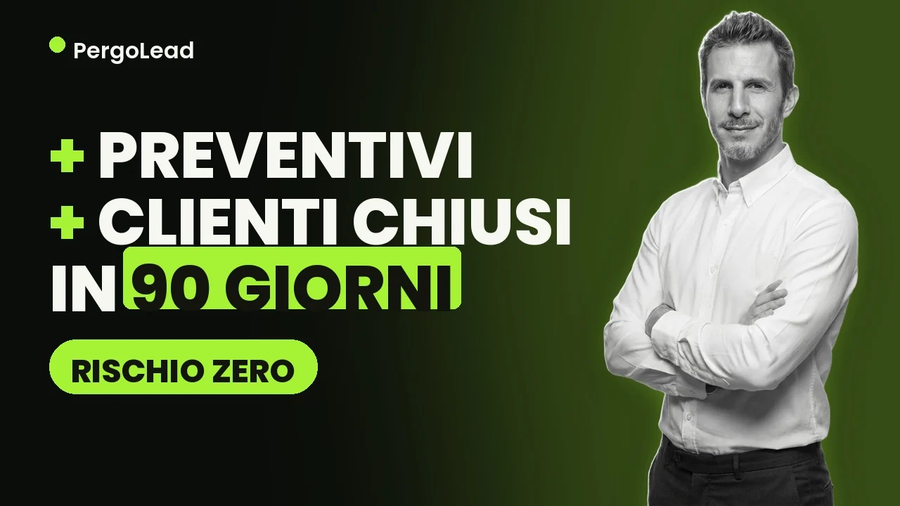 Roberto Anastasio spiega l'offerta PergoLead